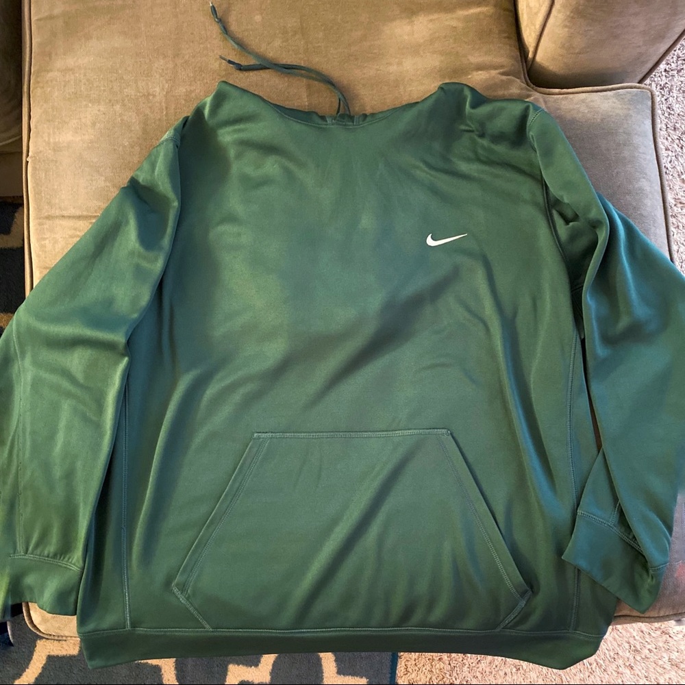 Men’s Green Nike Hoodie, 2XL